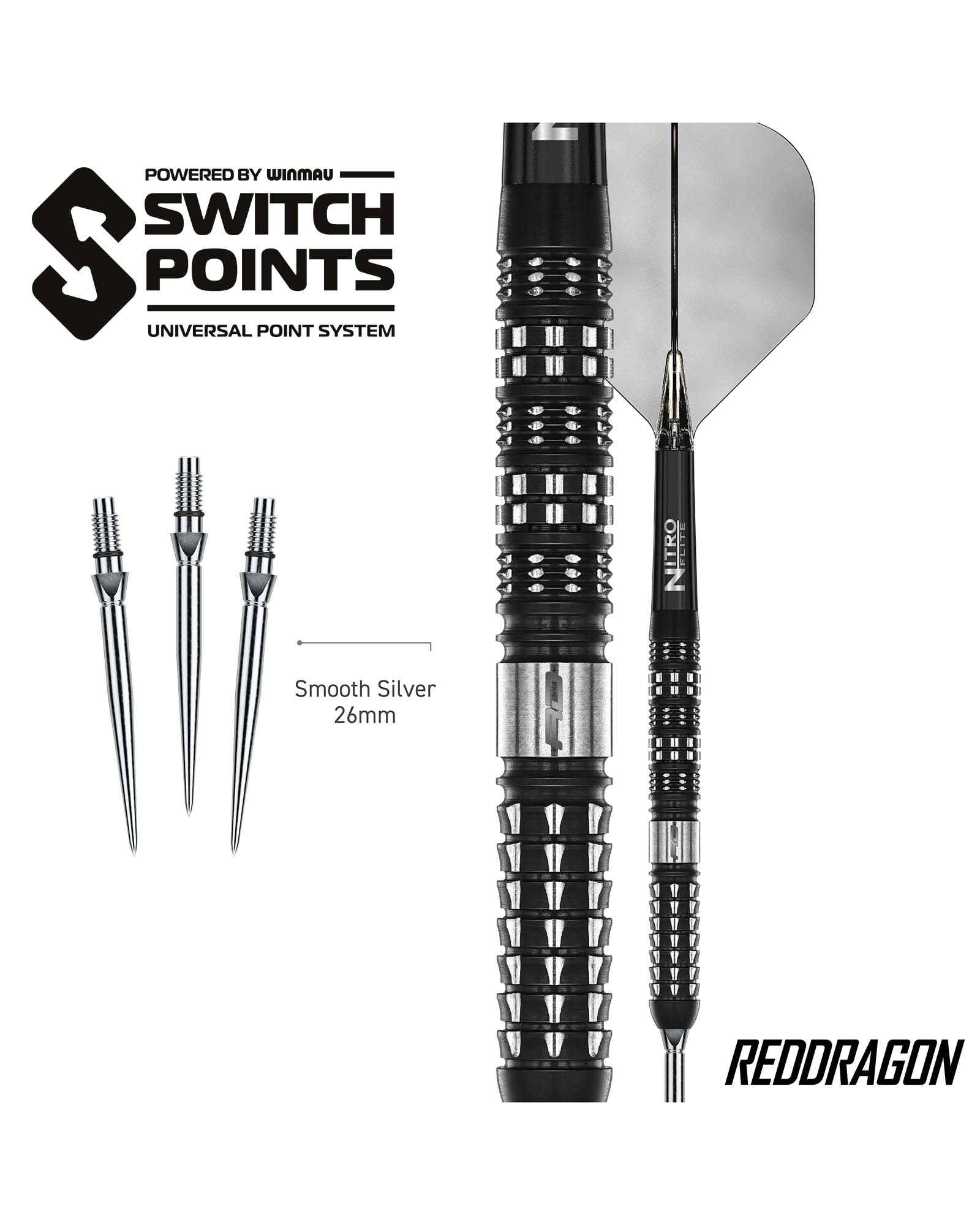 Red Dragon Recon Switch Point Dart Set - Image 6