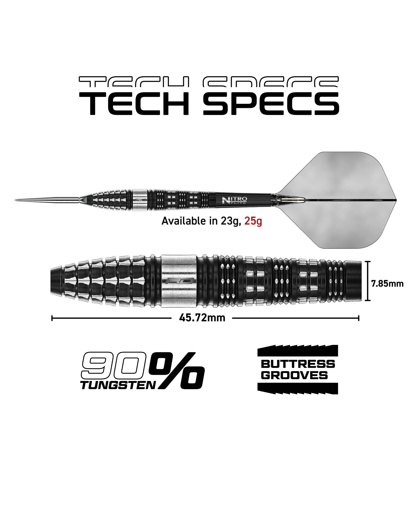 Red Dragon Recon Switch Point Dart Set - Image 16