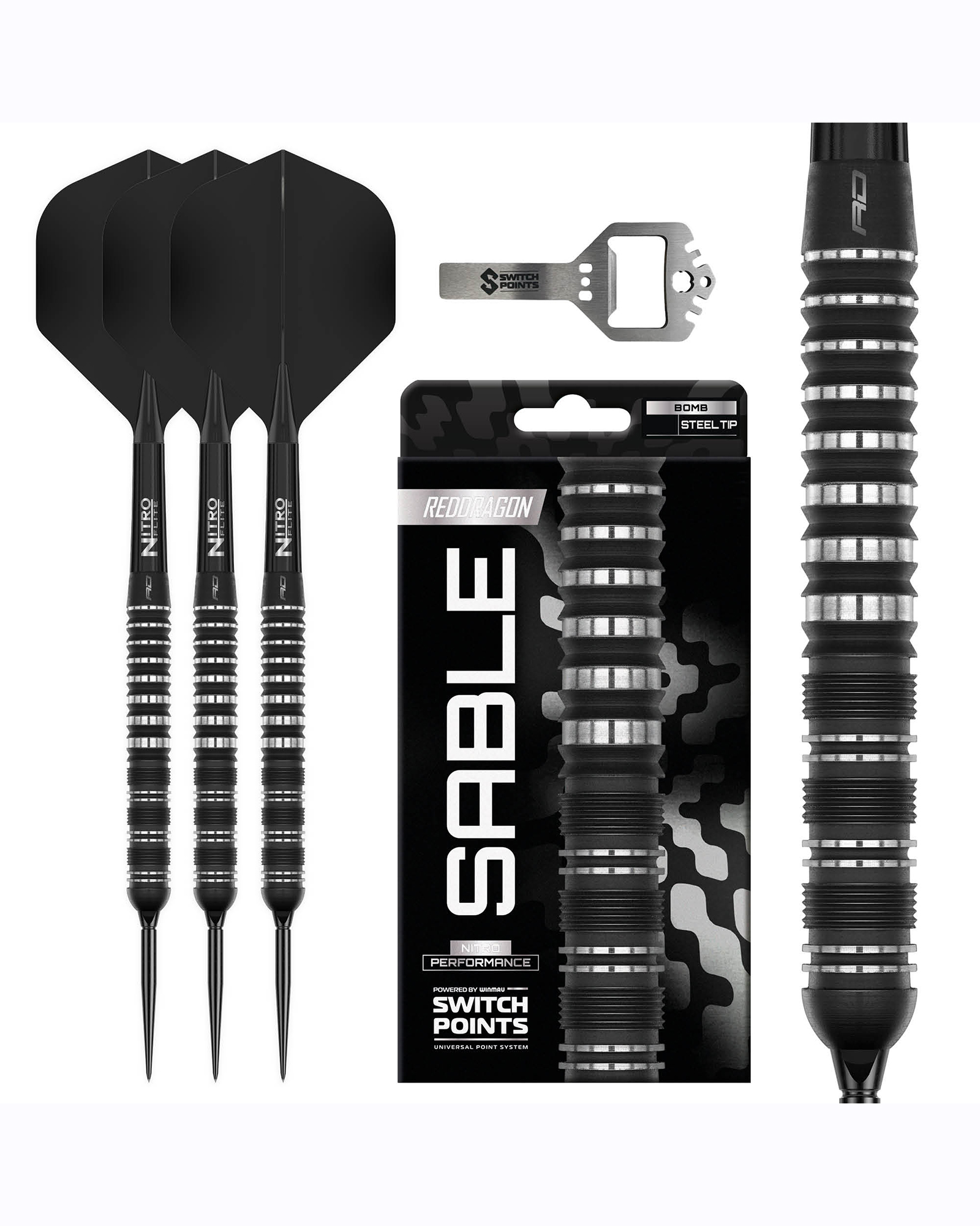 Red Dragon Sable Switch Point Dart Set