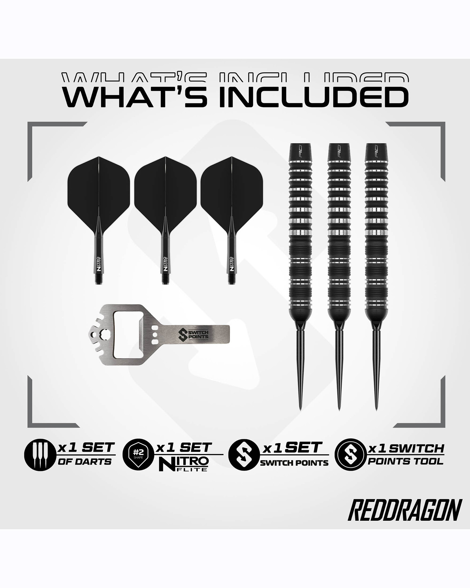 Red Dragon Sable Switch Point Dart Set - Image 3