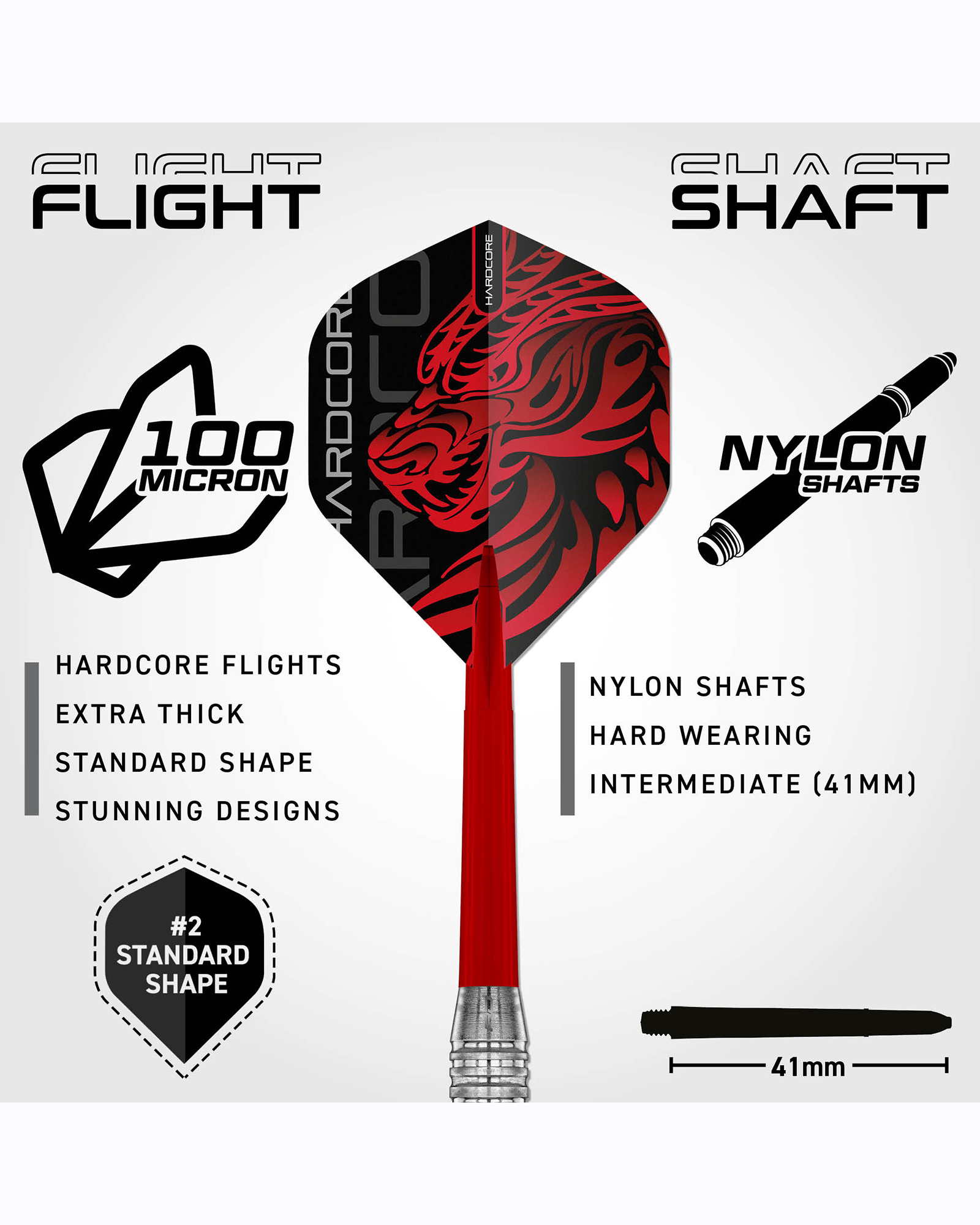 Red Dragon Jonny Clayton 21g Brass Dart Set - Image 4
