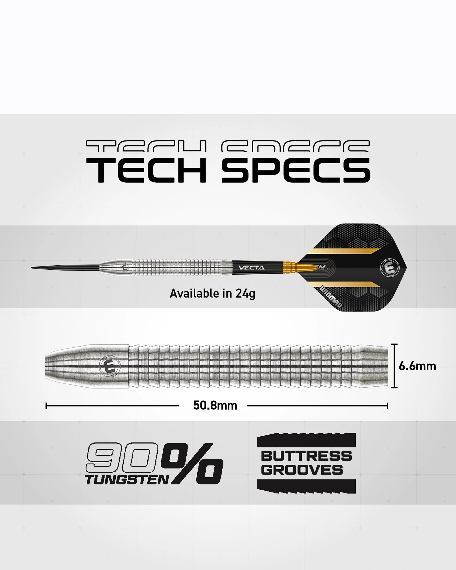 Winmau Jack Nankervis 24g Dart Set - Image 8