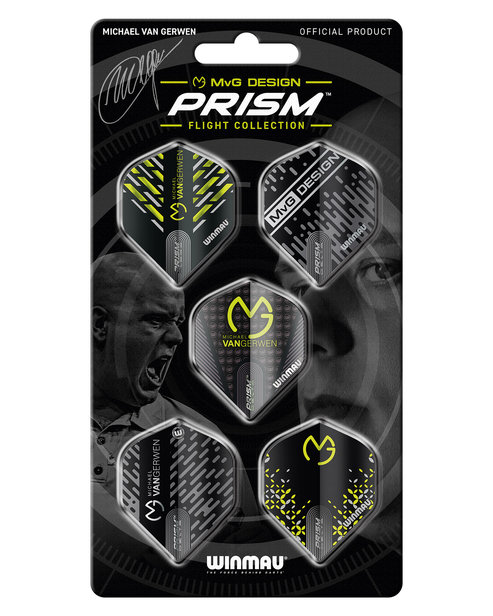 Winmau MvG Prism Flight Collection