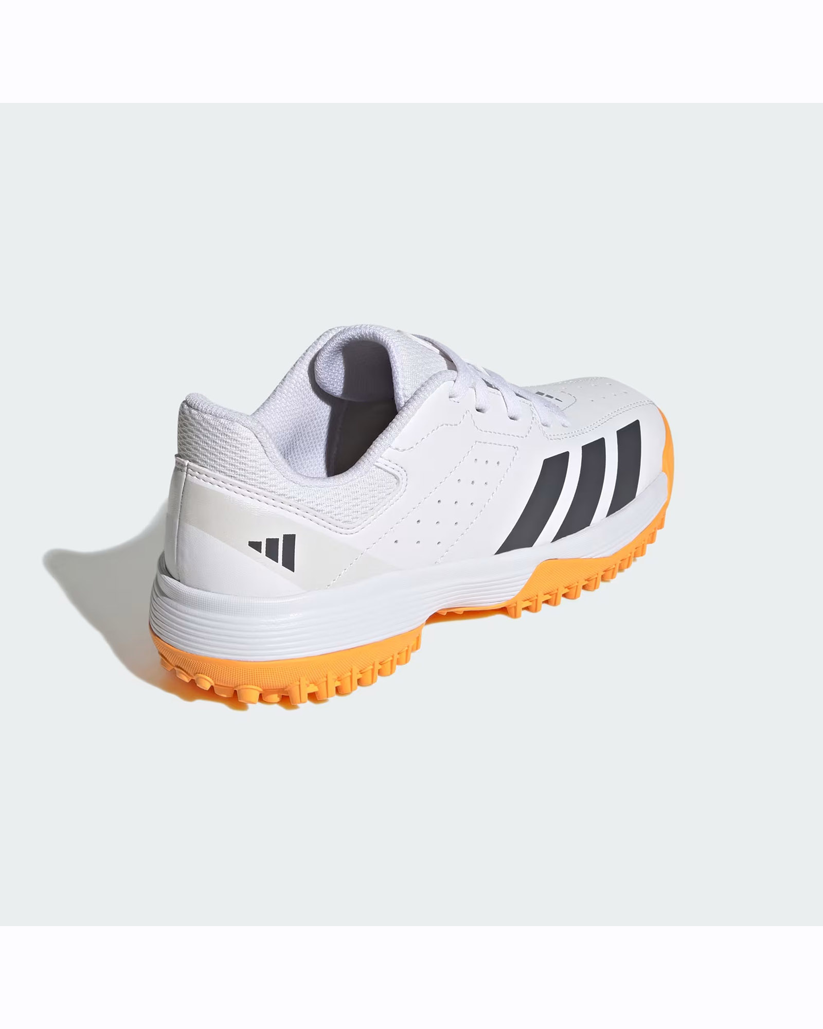 Adidas Howzat Spikeless Junior Cricket Shoe - White - Image 5