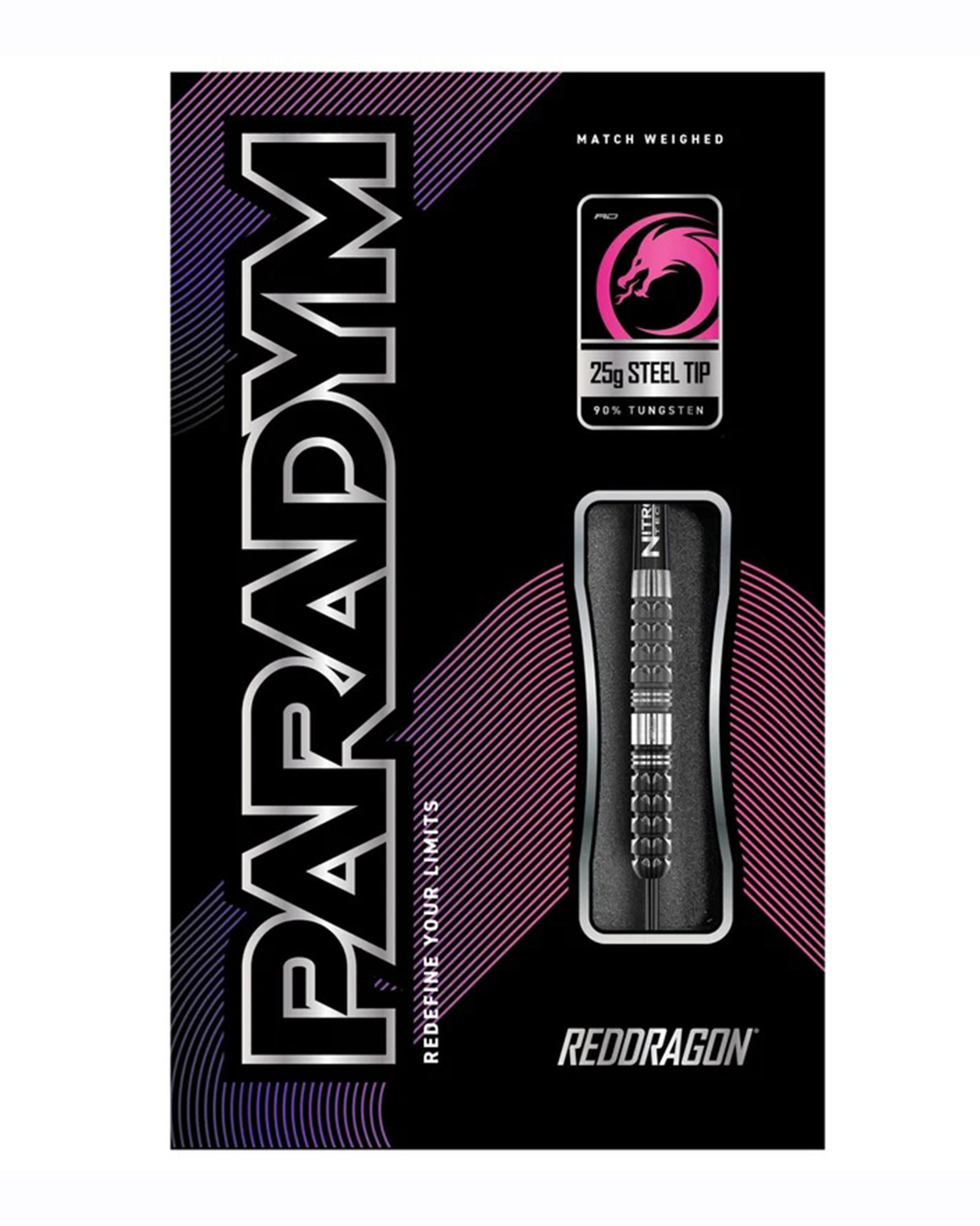 Red Dragon Paradym Tapered Barrel 25g Dart Set - Image 4