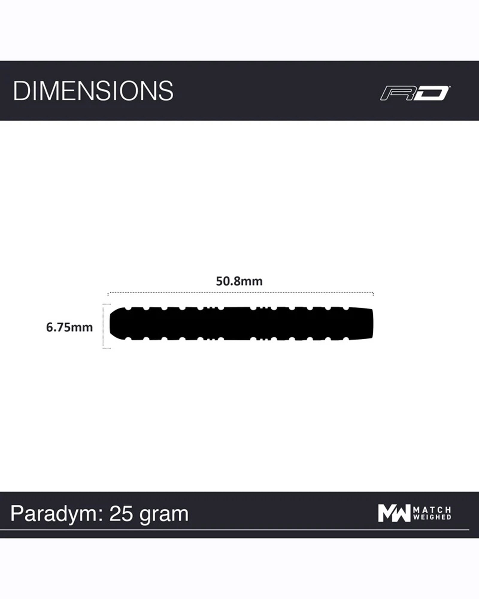 Red Dragon Paradym Tapered Barrel 25g Dart Set - Image 5