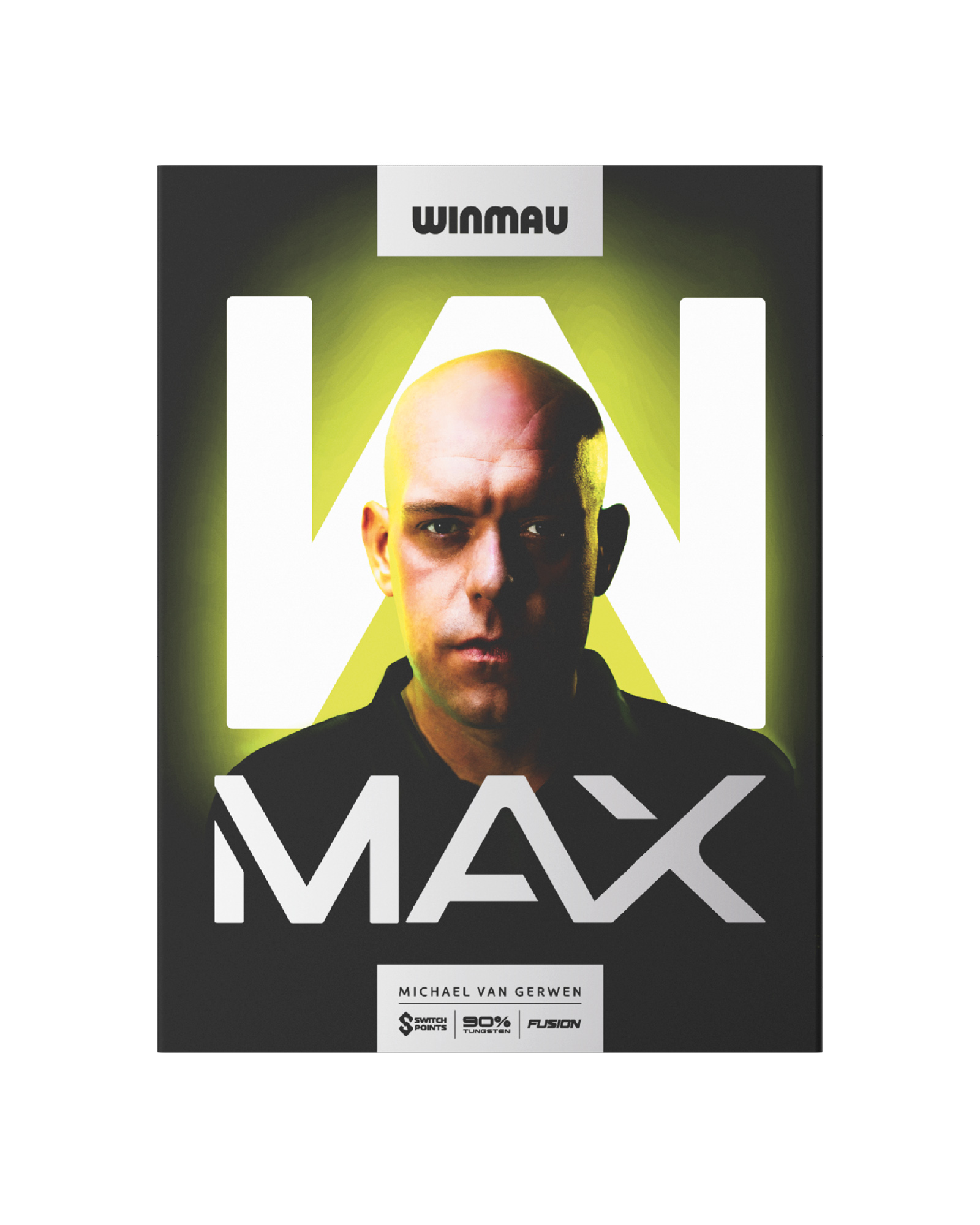 1574 Winmau MvG W-Max 90% Switch Point Darts