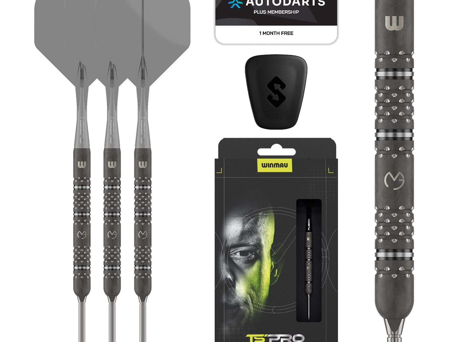 1575 Winmau MvG TS-PRO 90% Switch Point Darts