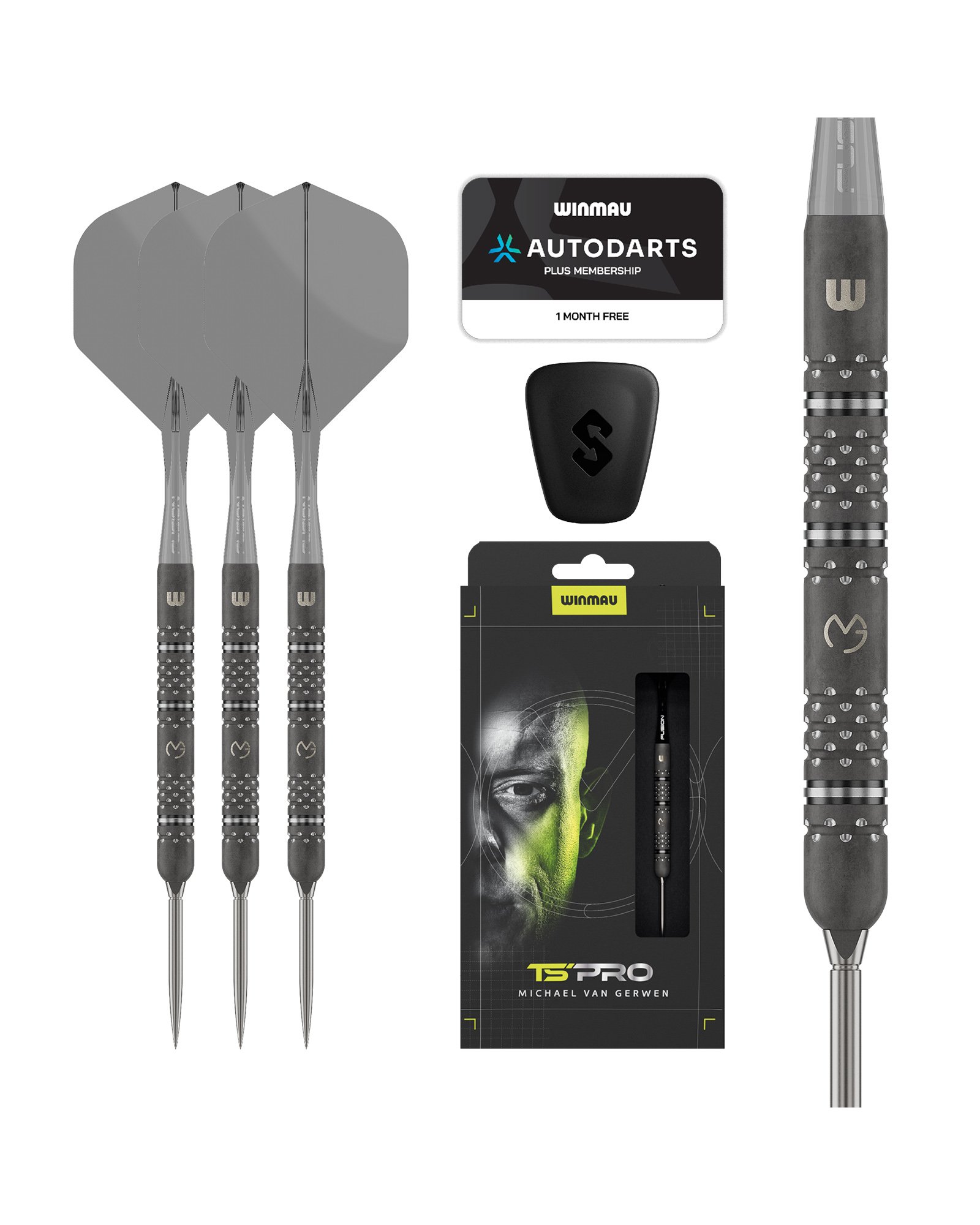 1575 Winmau MvG TS-PRO 90% Switch Point Darts