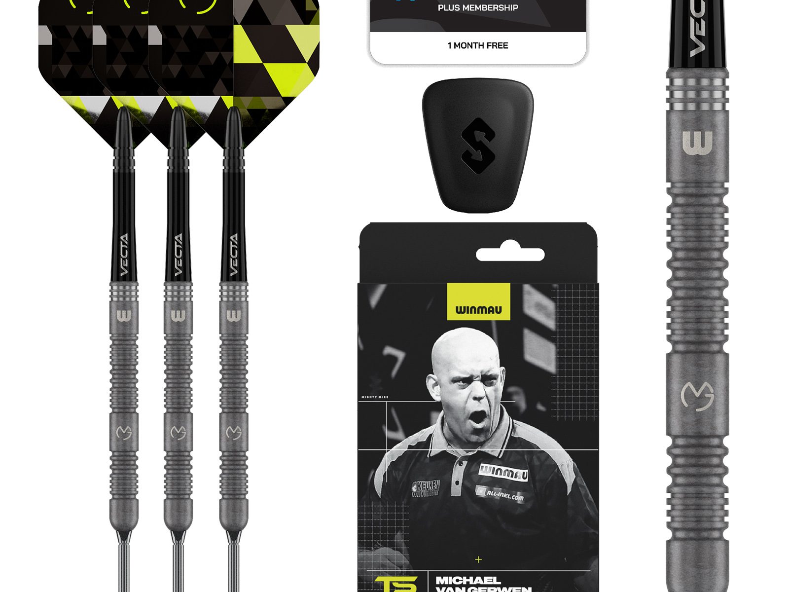 1576 Winmau MvG TS 90% Switch Point Dart