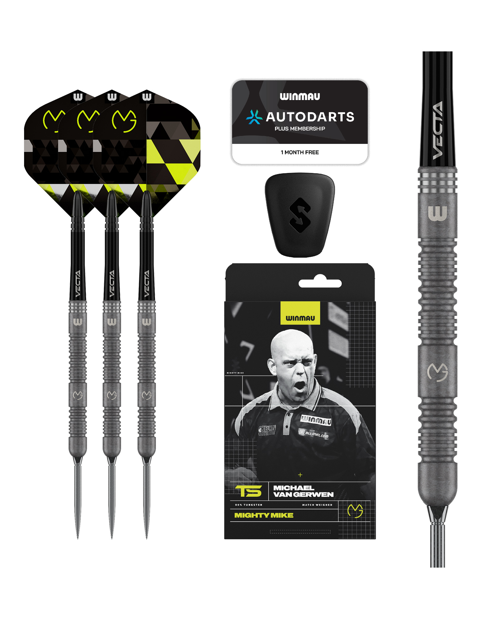 1576 Winmau MvG TS 90% Switch Point Dart