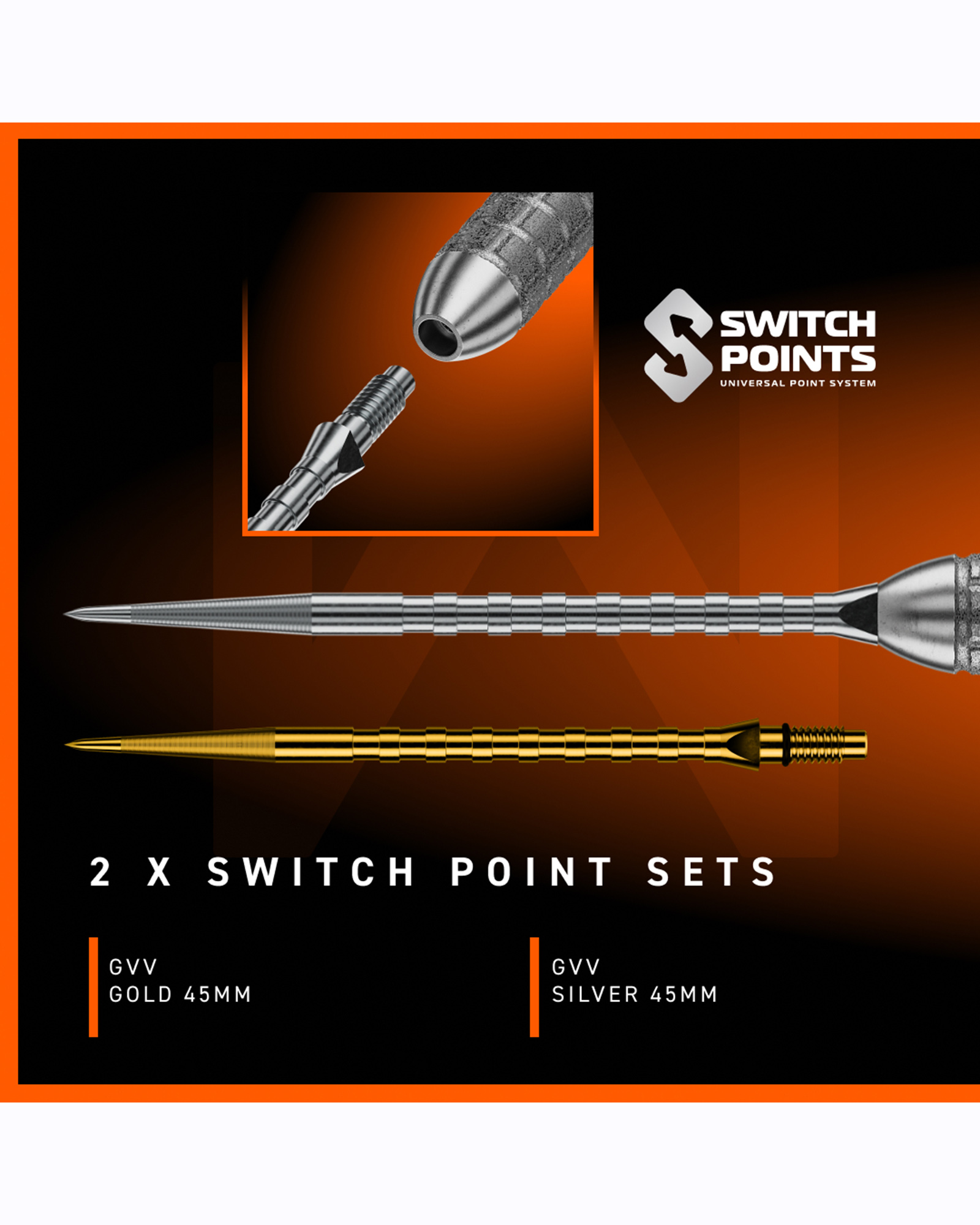 Winmau GVV W Max 90% Switch Point Darts - Image 4