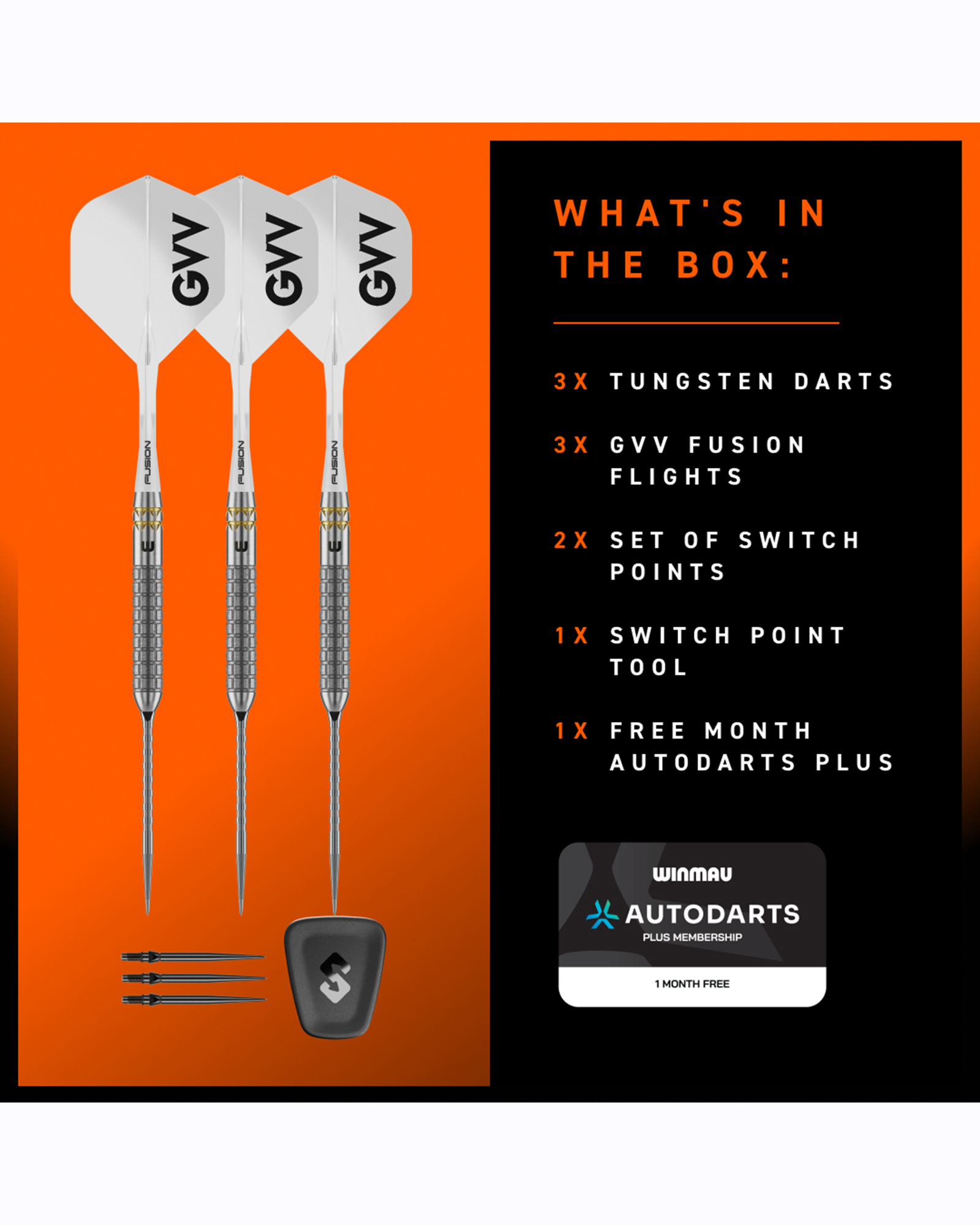Winmau GVV W Max 90% Switch Point Darts - Image 9