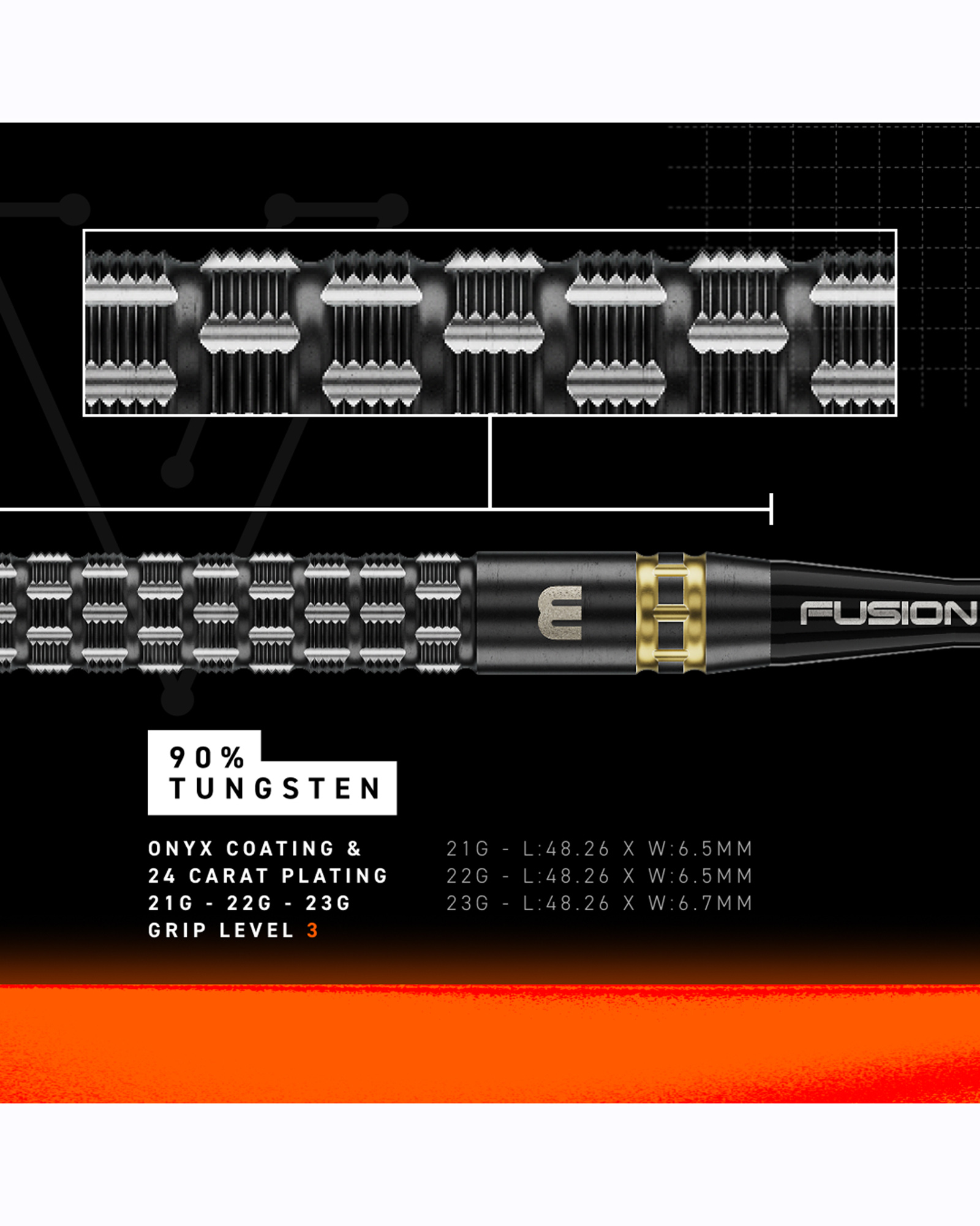 Winmau GVV TS-PRO 90% Switch Point Darts - Image 4