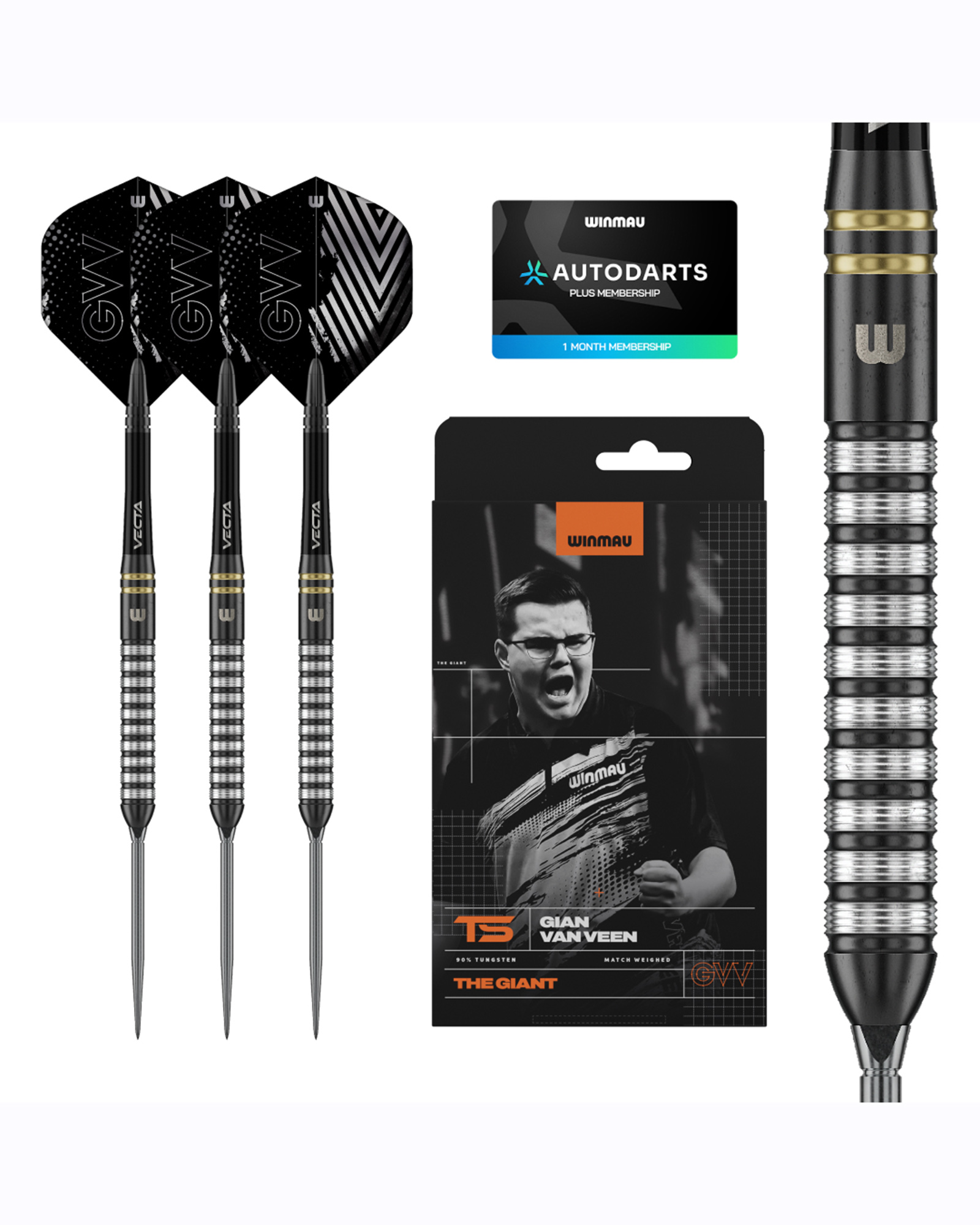 Winmau GVV TS 90% Switch Point Darts