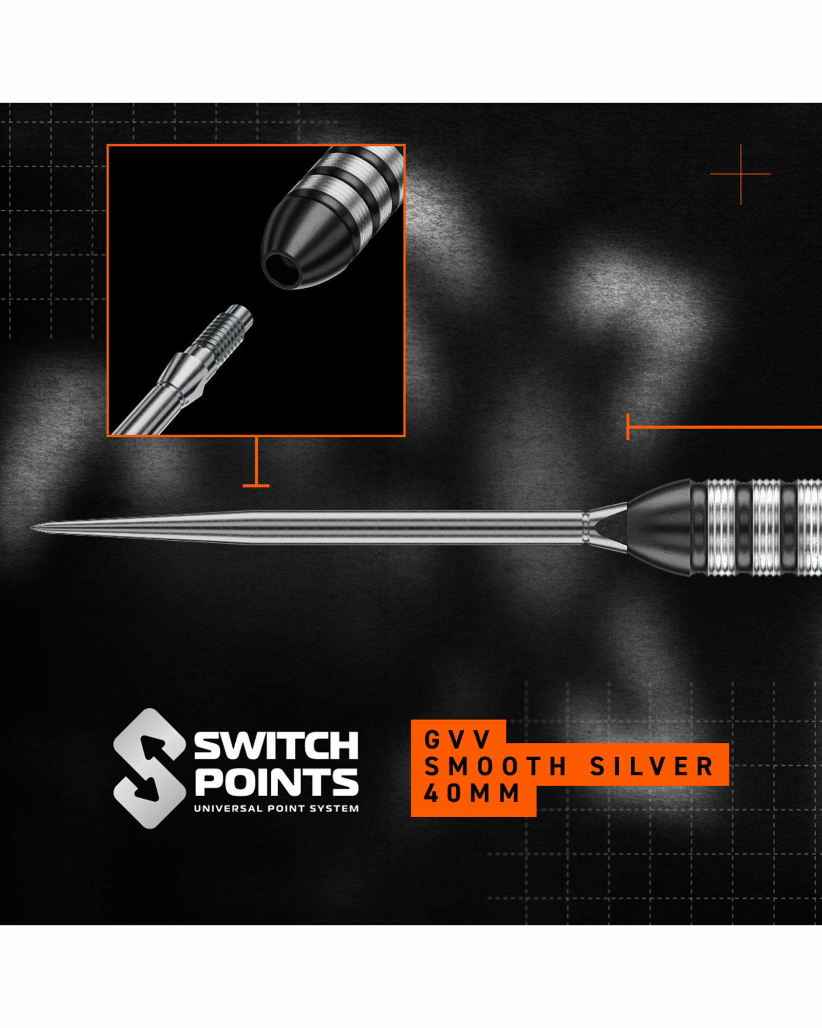 Winmau GVV TS 90% Switch Point Darts - Image 3