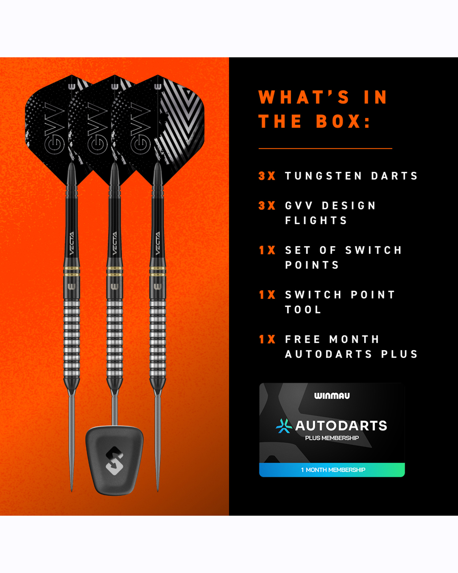 Winmau GVV TS 90% Switch Point Darts - Image 8