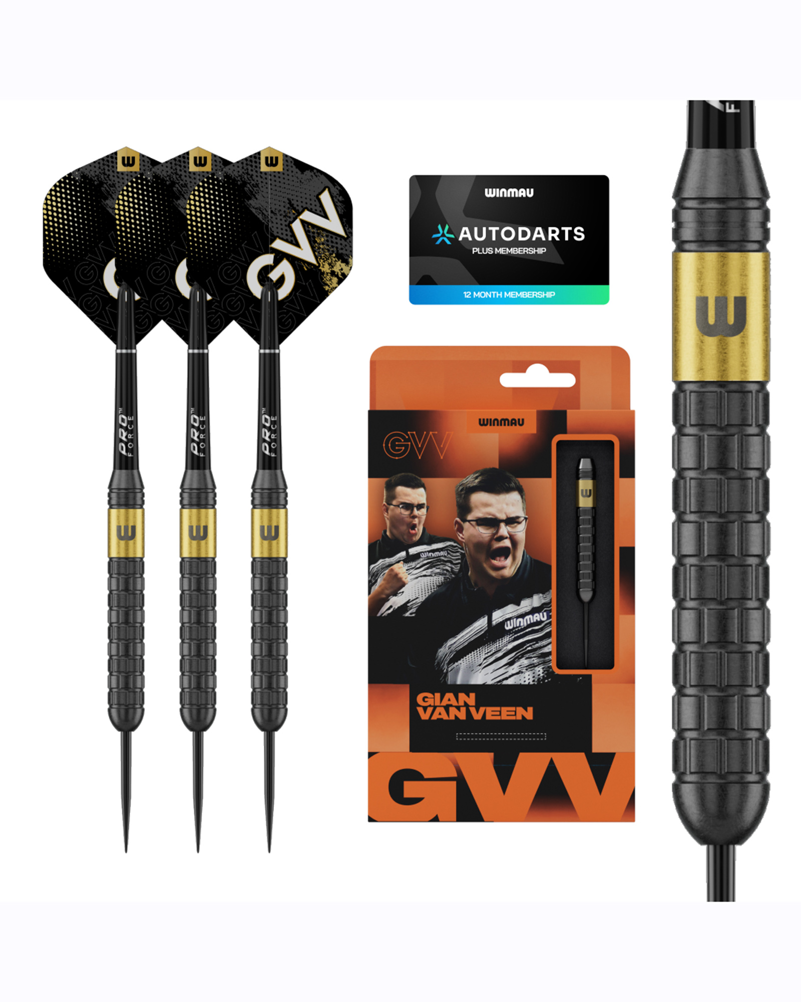 Winmau GVV Core Brass Darts 21g