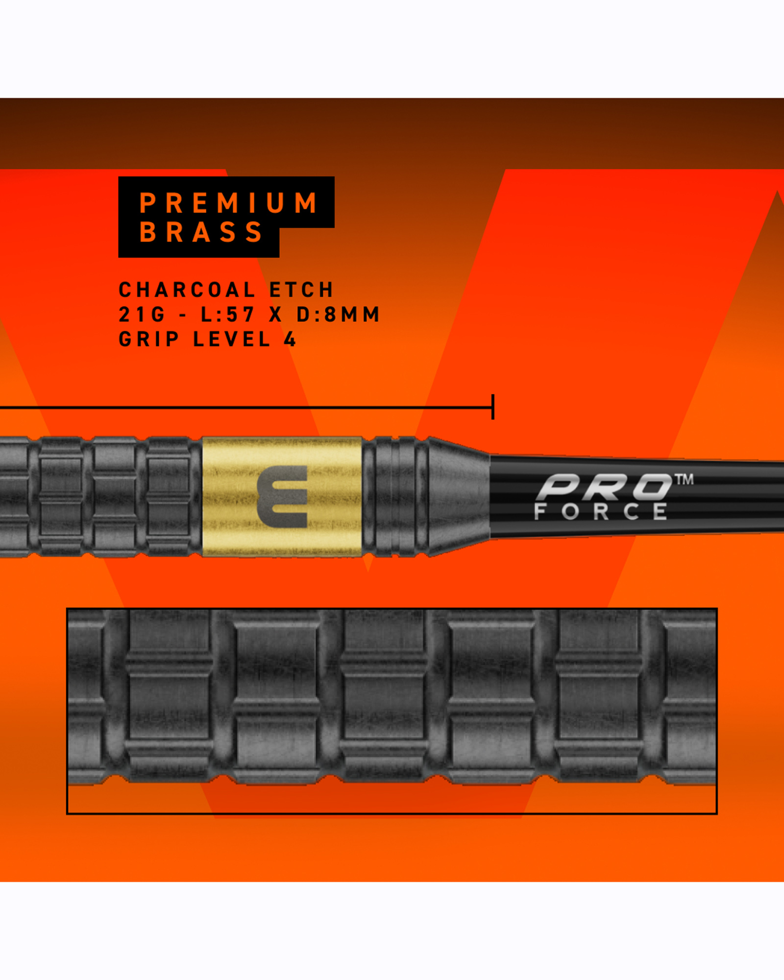 Winmau GVV Core Brass Darts 21g - Image 4