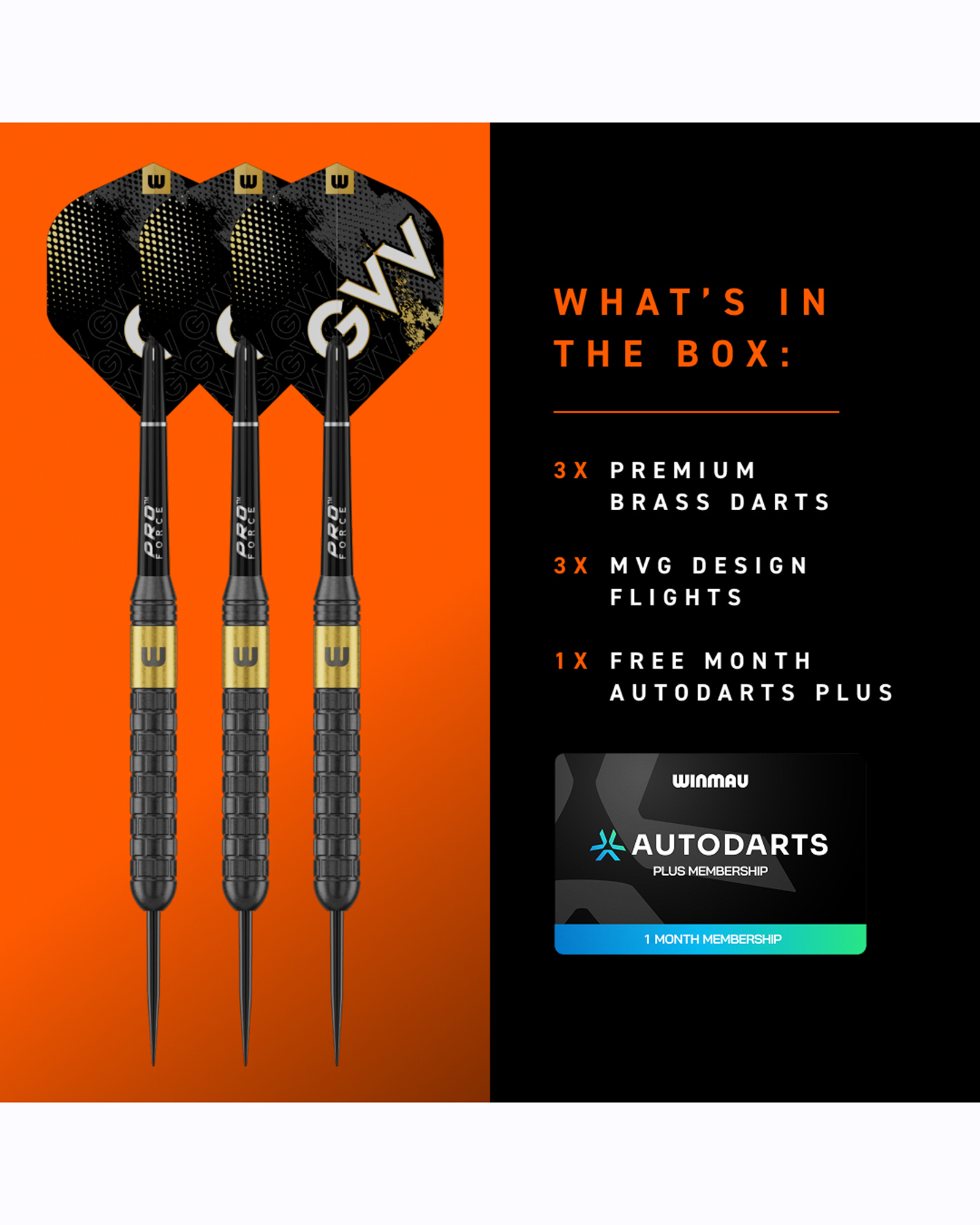 Winmau GVV Core Brass Darts 21g - Image 8